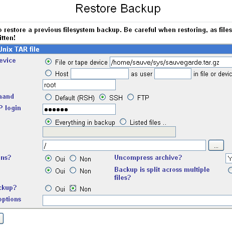 restore